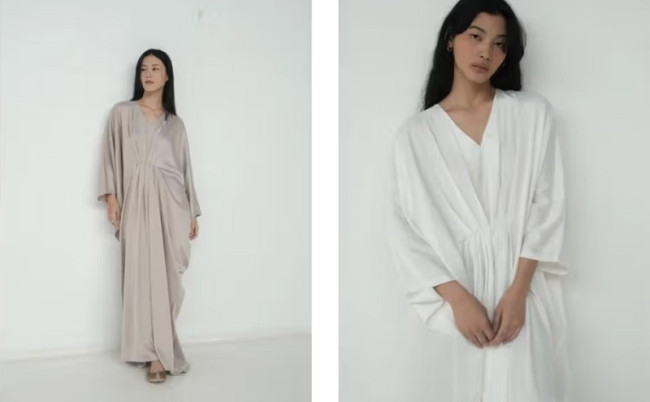 Model Kaftan Minimalis